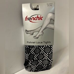 NWT Frenchic  Fishnet Lace Tights/ hose